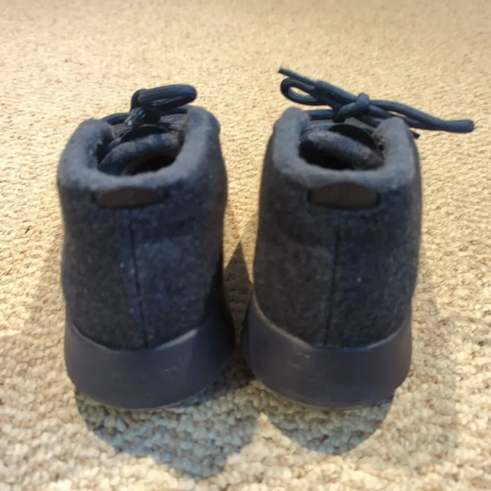 Allbirds WRUM Runner Up Mizzles Shoes Sneakers Women 8 Blue Wool High Top